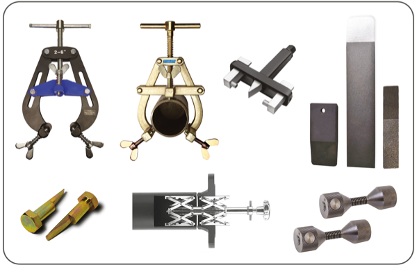 Pipe Fitting Tools: Pipe Marking & Alignment Tools, Scissor Clamps